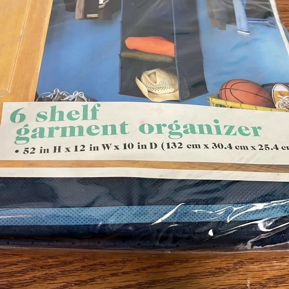 Target - 6 shelf closet organizer brand new